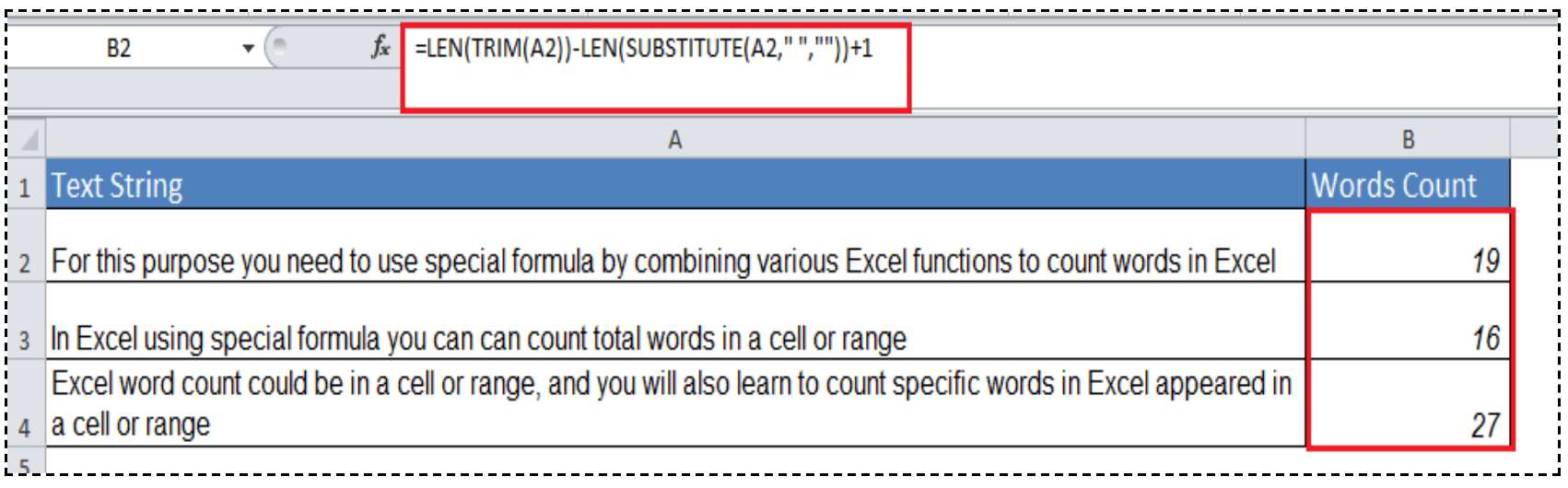 How to Count Words in Excel Excelchat