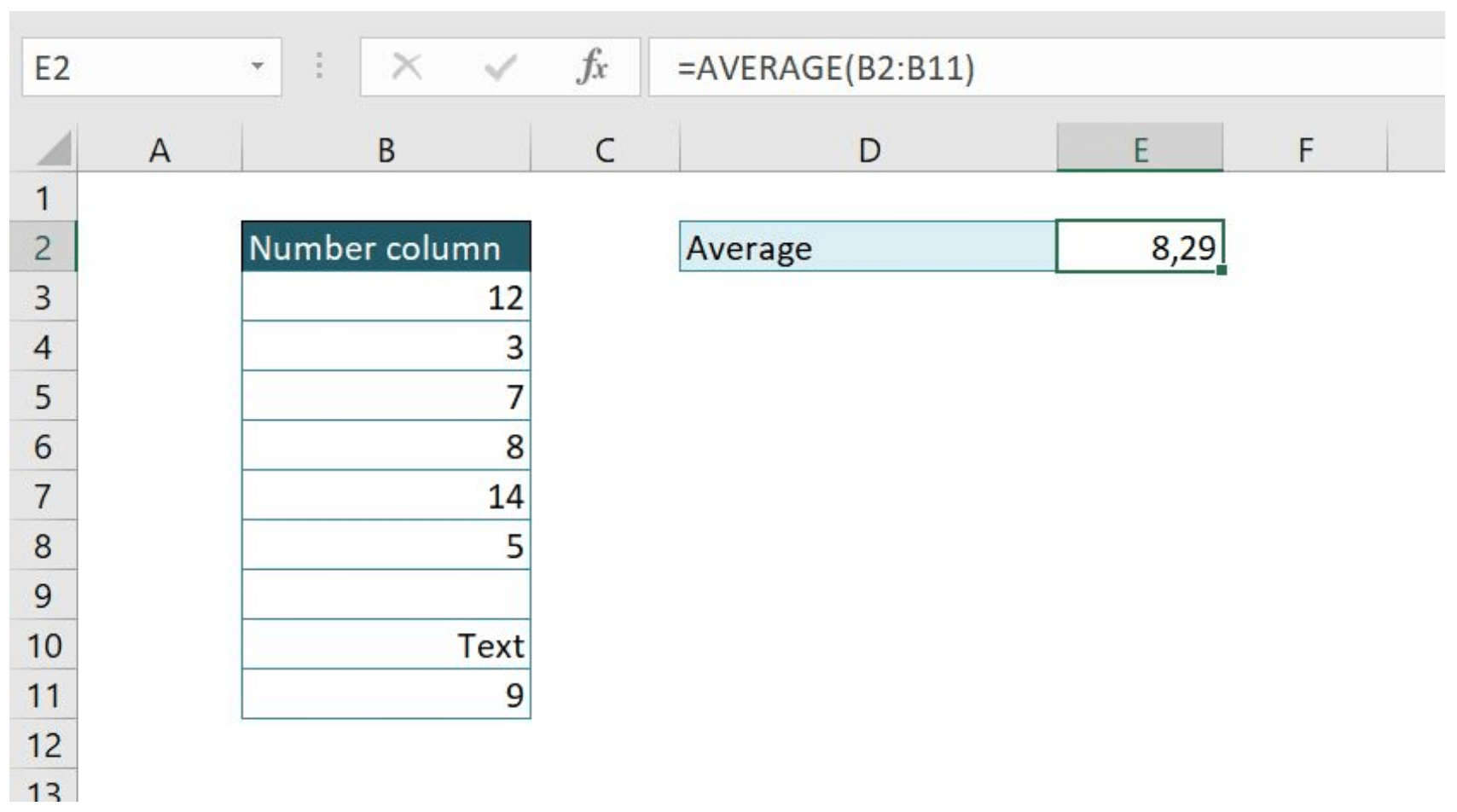 How to Average in Excel Excelchat Excelchat