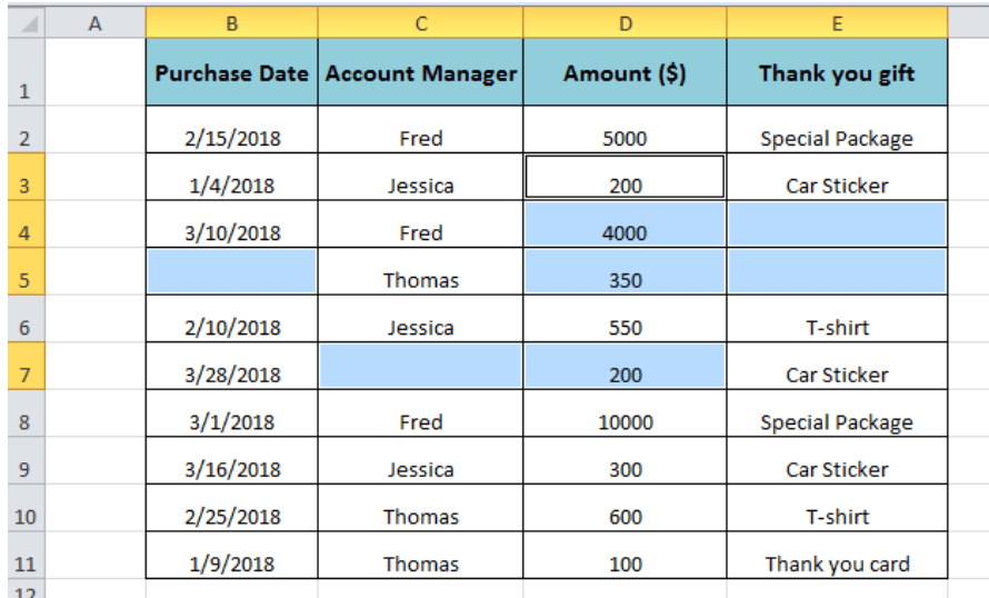 How to Select Multiple Cells in Excel Excelchat Excelchat