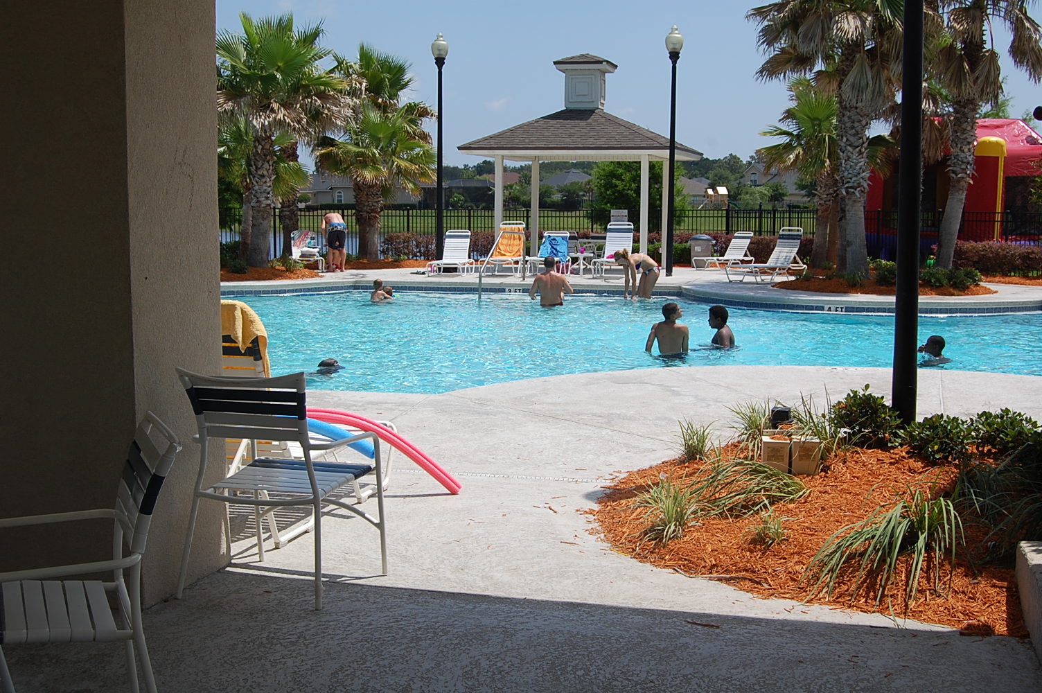 Amenity Center, Pool, & Breezeway Amelia View Neighborhood in