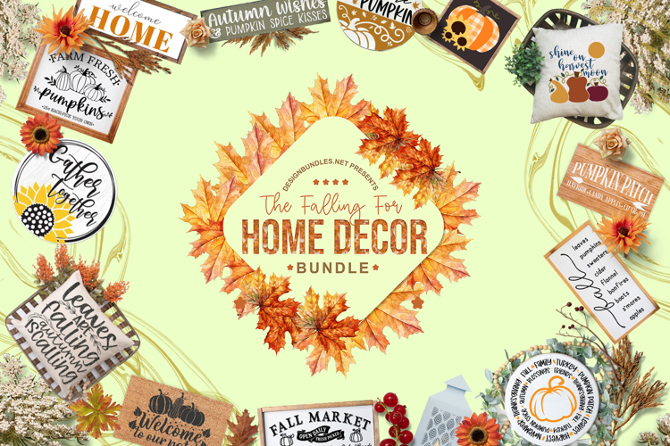 The Falling for Home Decor Bundle DesignBundles