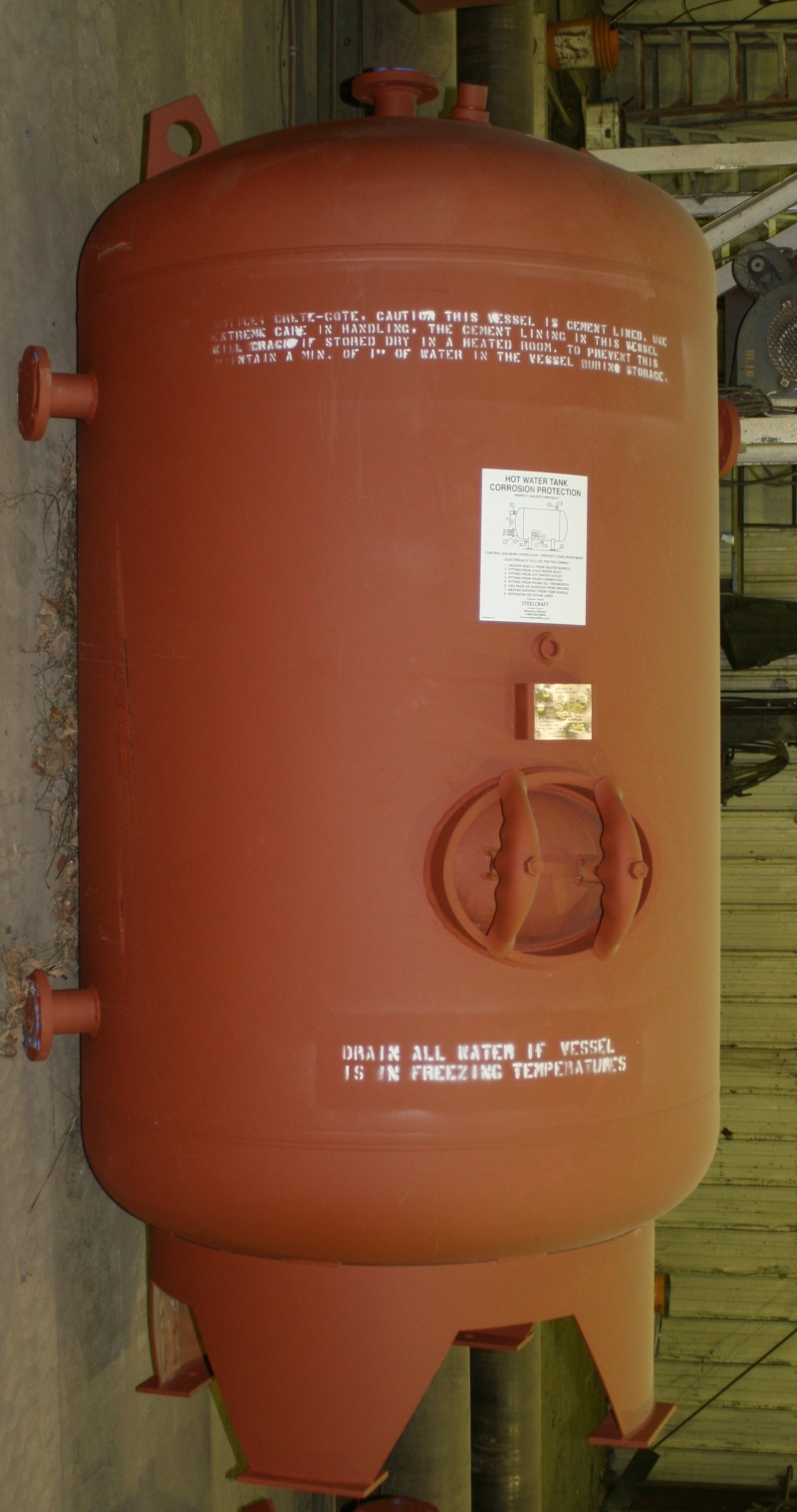 Hot Water Tanks SteelCraft Inc. Industrial Hot Water & Expansion Tanks