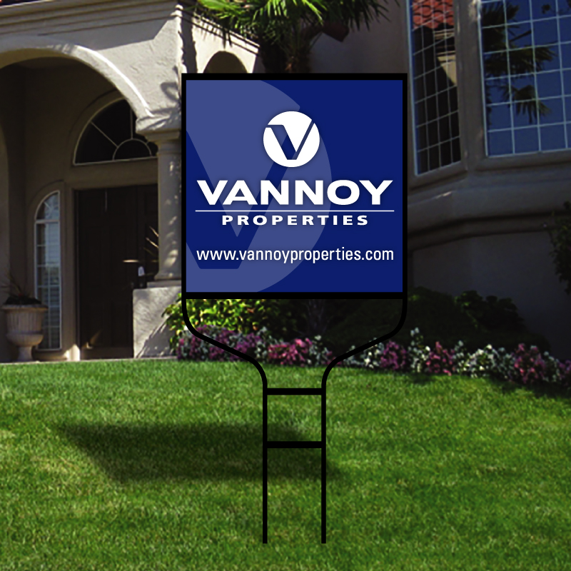 Custom Metal Frame Real Estate Yard Signs Dee Sign®