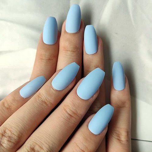 101 Light Blue Nails TheBrooklynFashion
