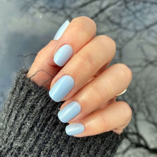 101 Light Blue Nails TheBrooklynFashion
