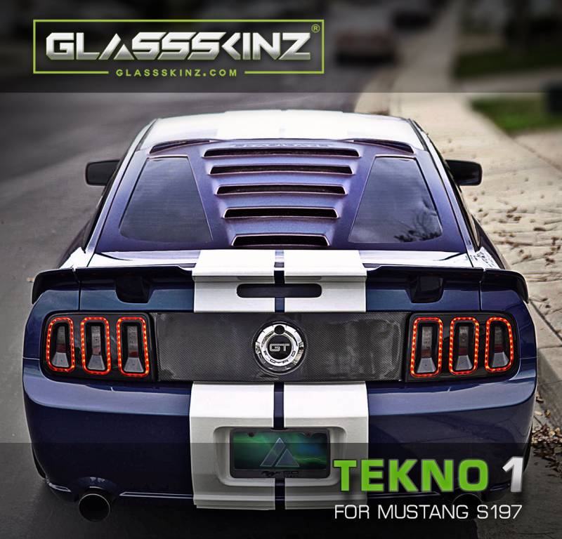 GLASSSKINZ TEKNO 1 MUSTANG s197 0514