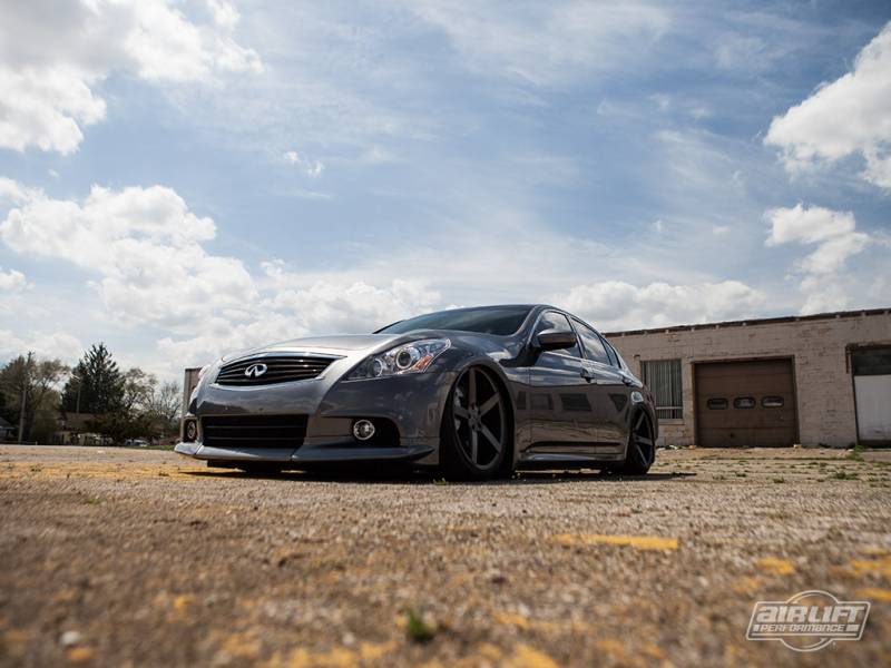 Airlift Infiniti G37 Coupe/Sedan 0814 Performance Air Ride System
