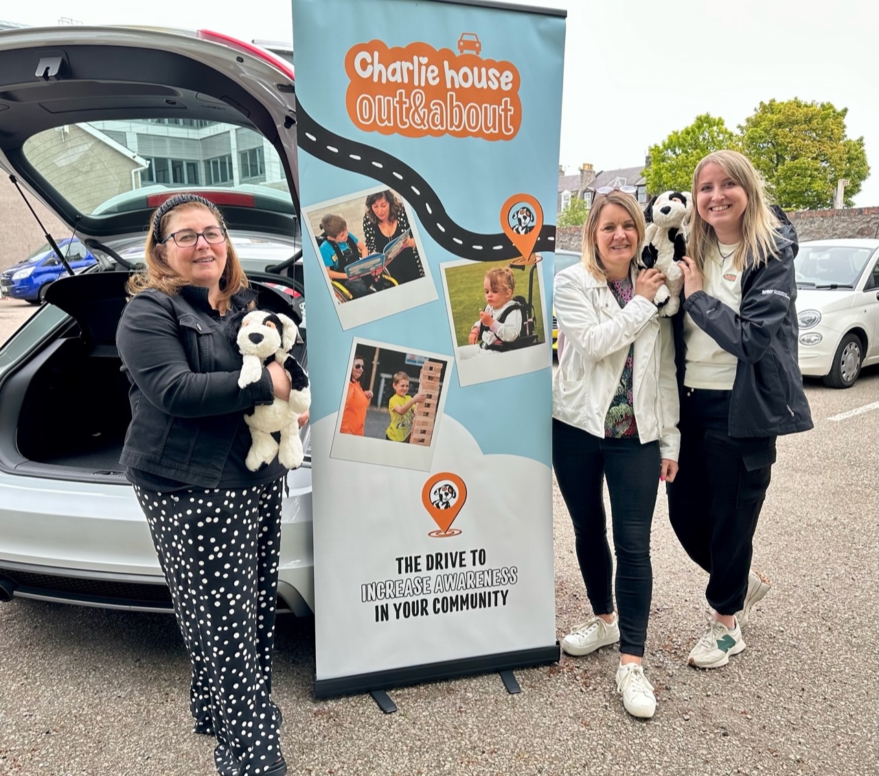 Charlie House goes Out and About Charlie House