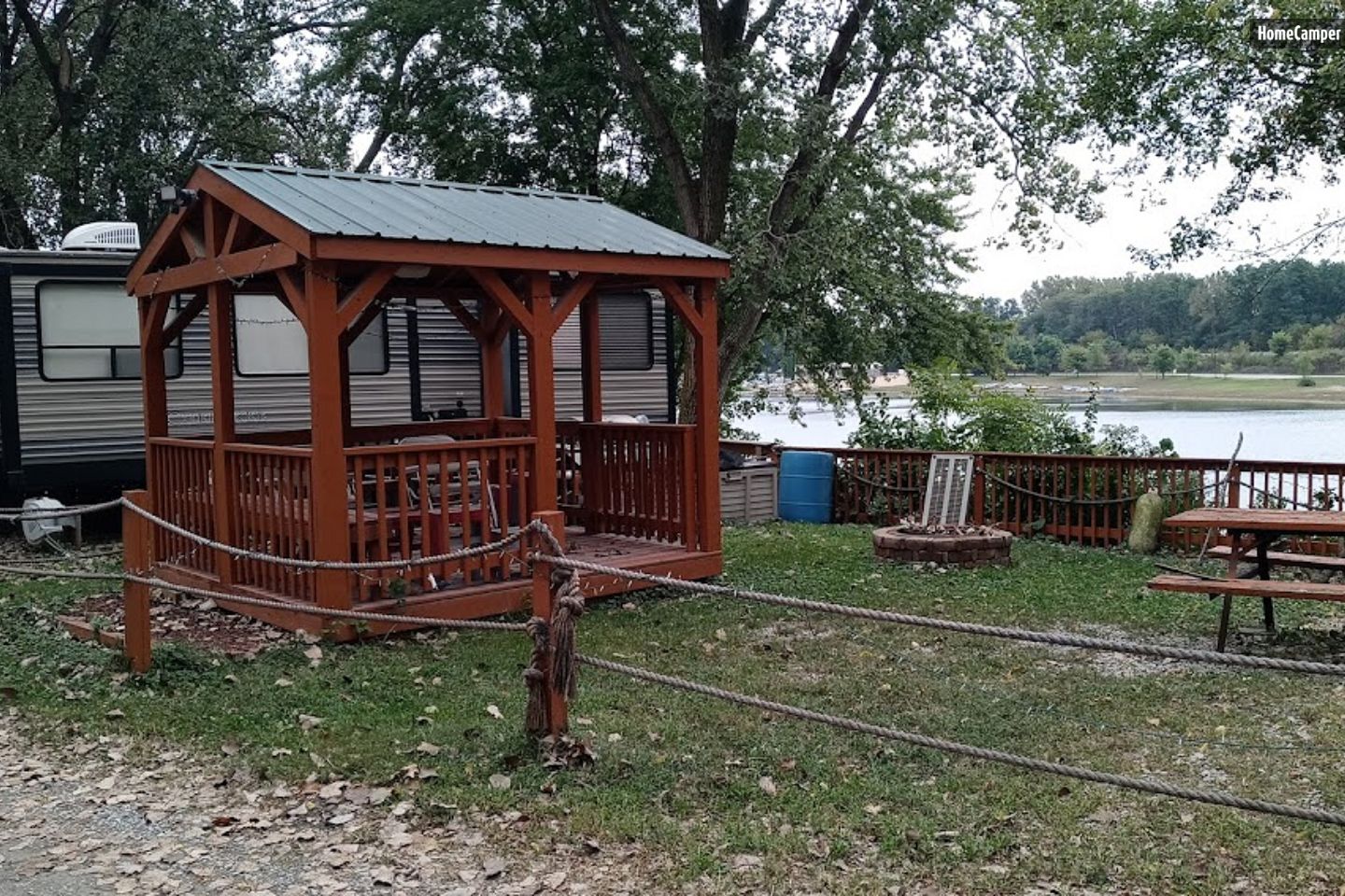 Private camping rentals at Portage, Indiana · HomeCamper