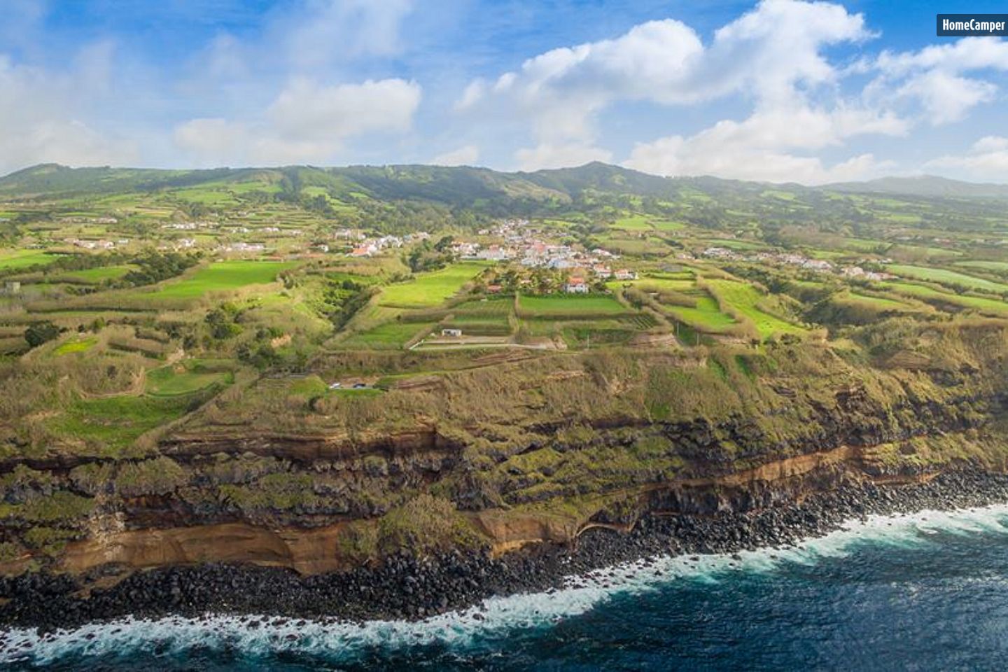 Private camping rentals at Candelária, Azores · HomeCamper