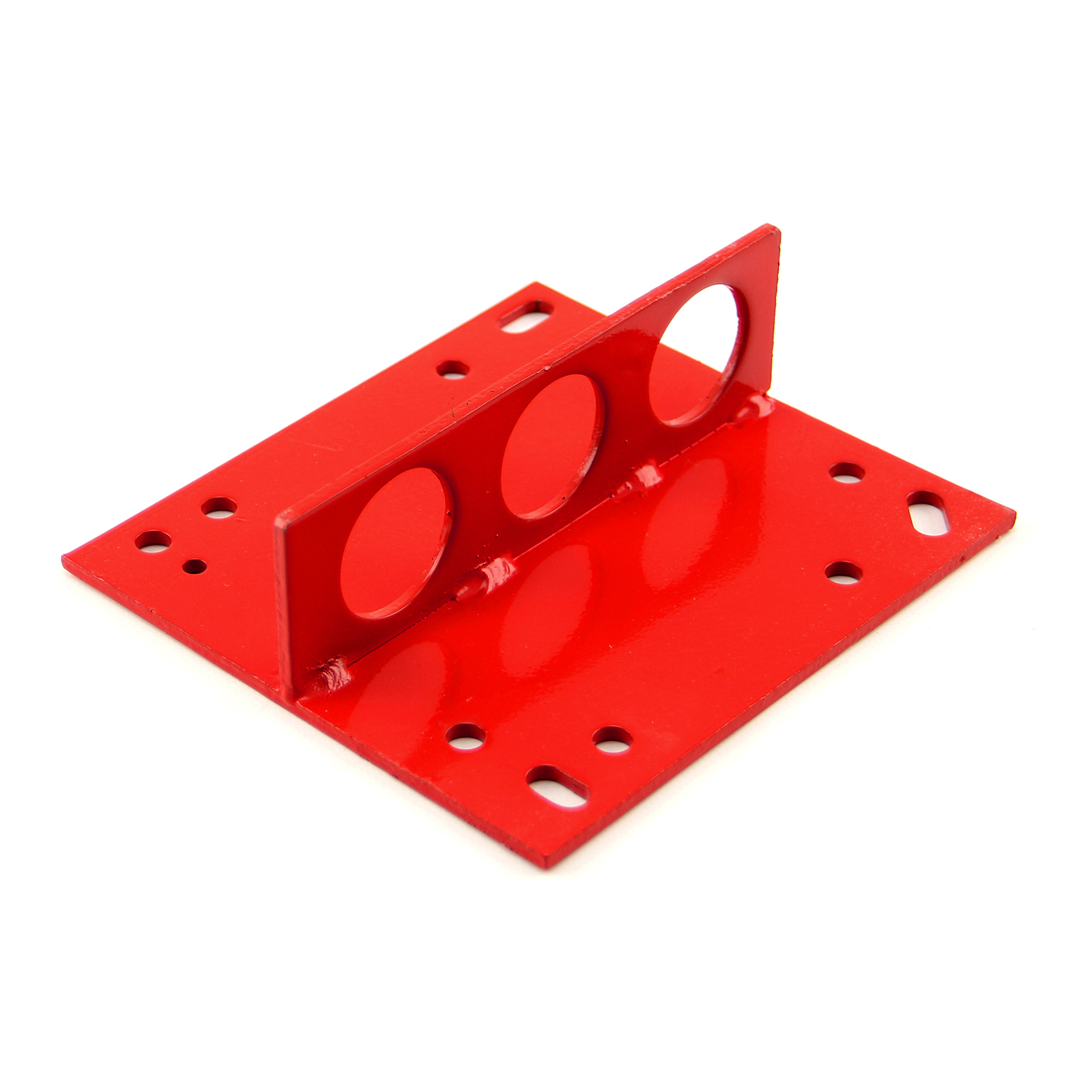 Universal 4 Barrel Intake Manifold Steel Engine Lift Plate Red eBay