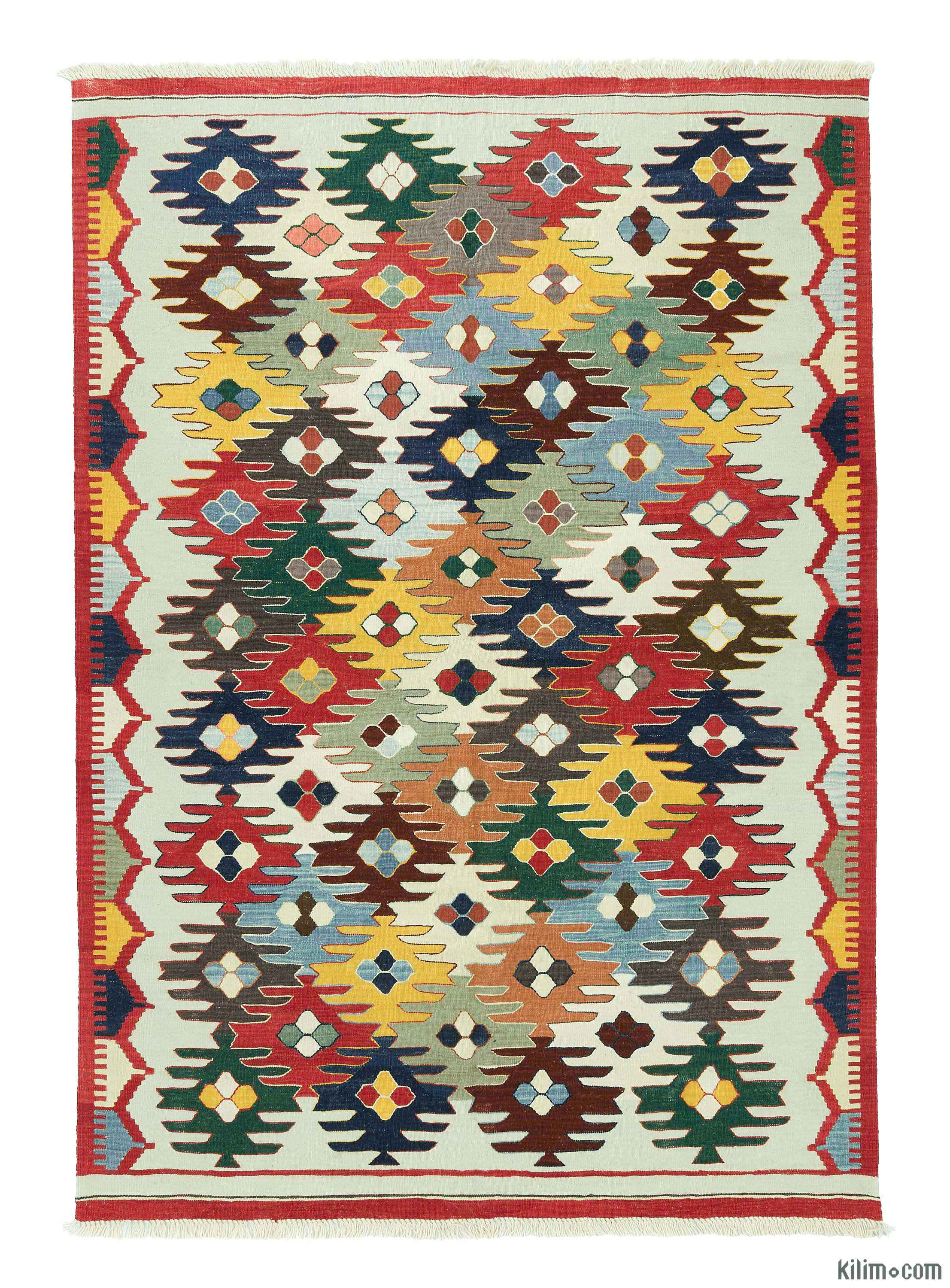 K0008678 Multicolor New Turkish Kilim Rug