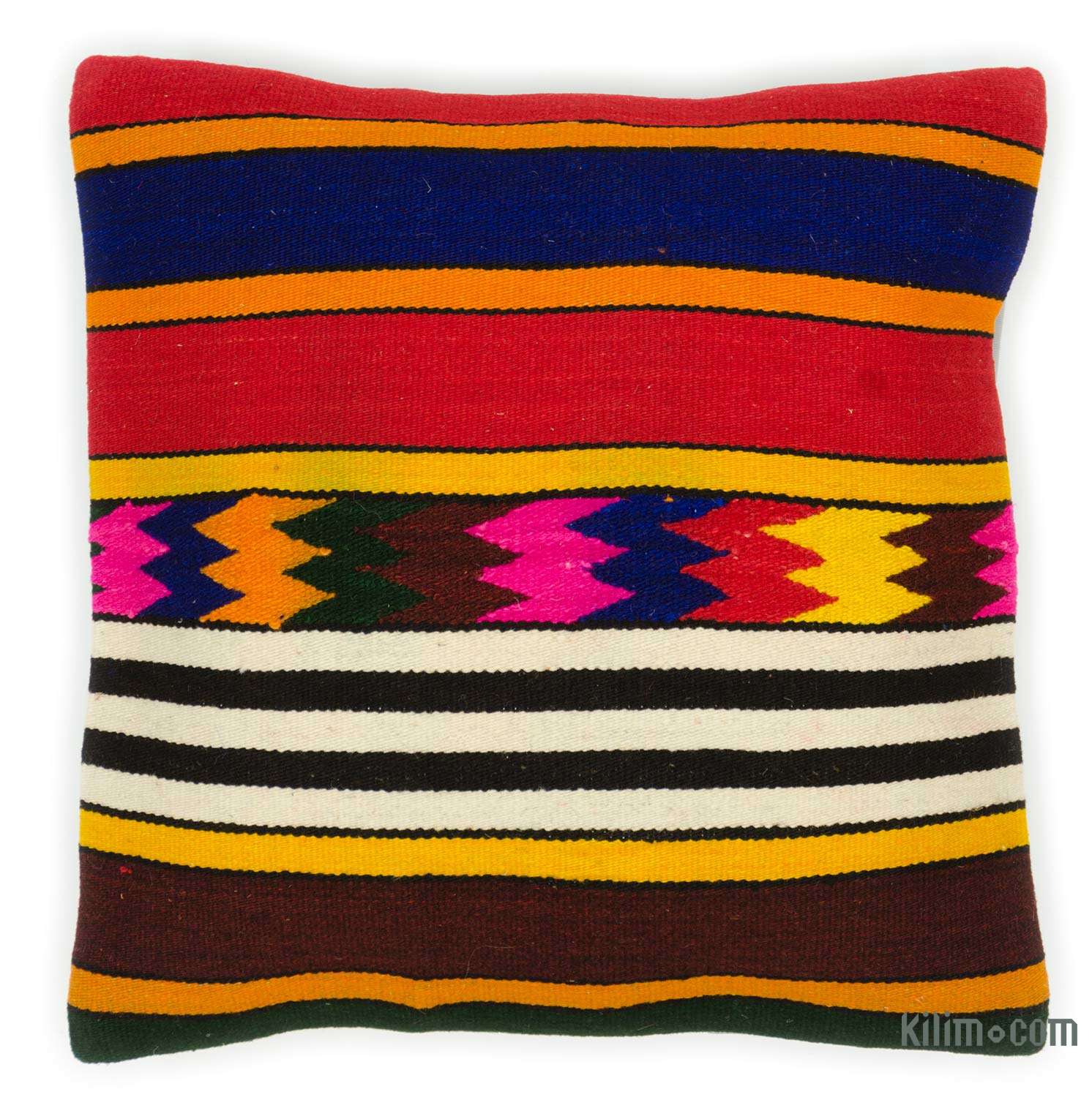 K0036658 Kilim Pillow Cover 1' 4" x 1' 4" (16" x 16")