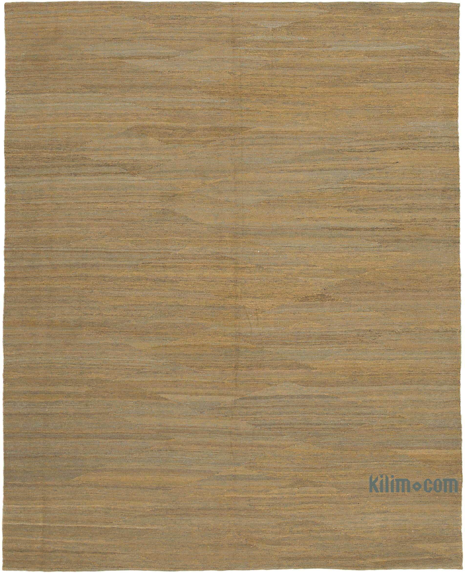 K0037808 Yellow, Blue New Contemporary Kilim Rug Z Collection 8' 4