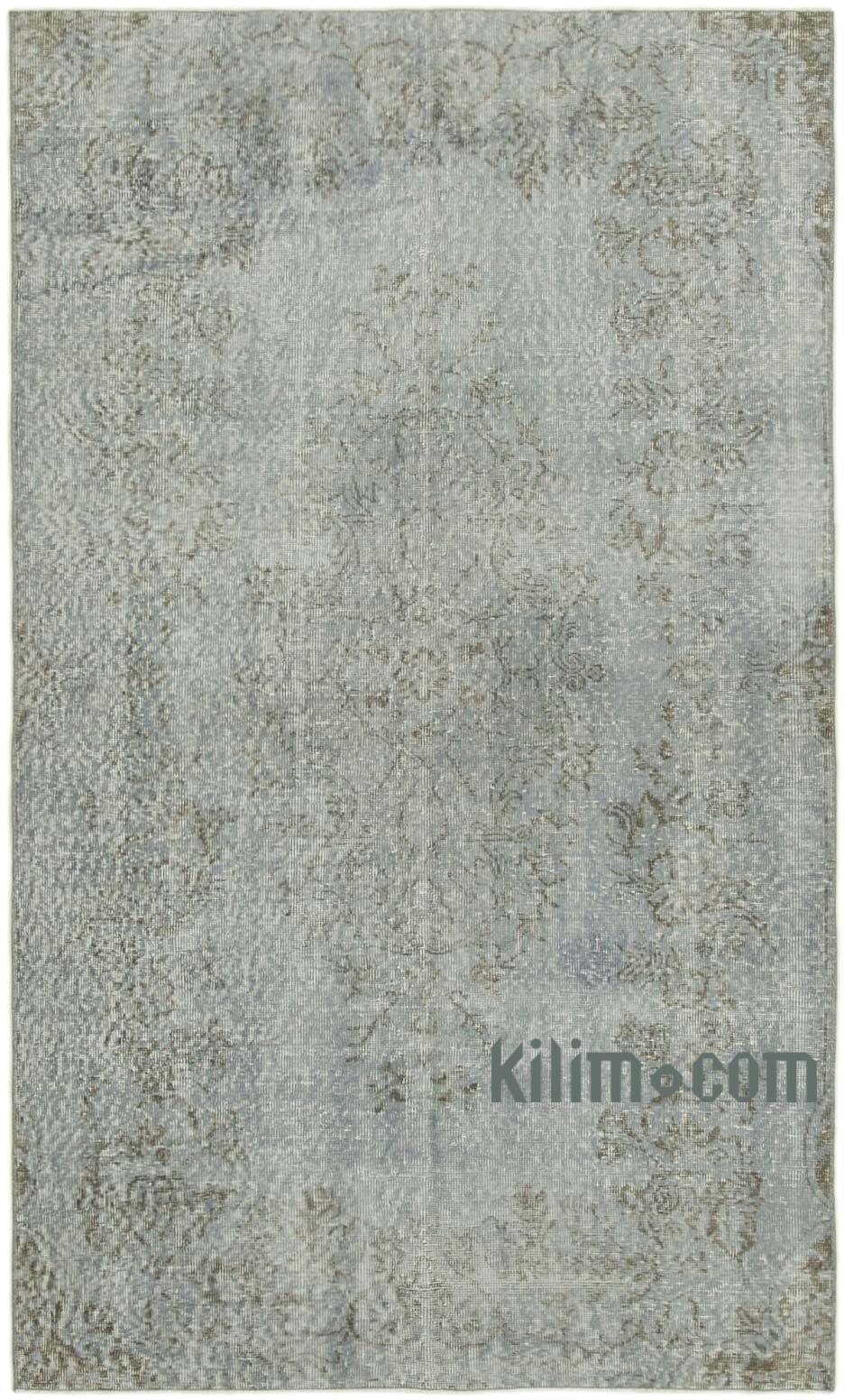 Overdyed Rugs with Grey or Light Blue colors