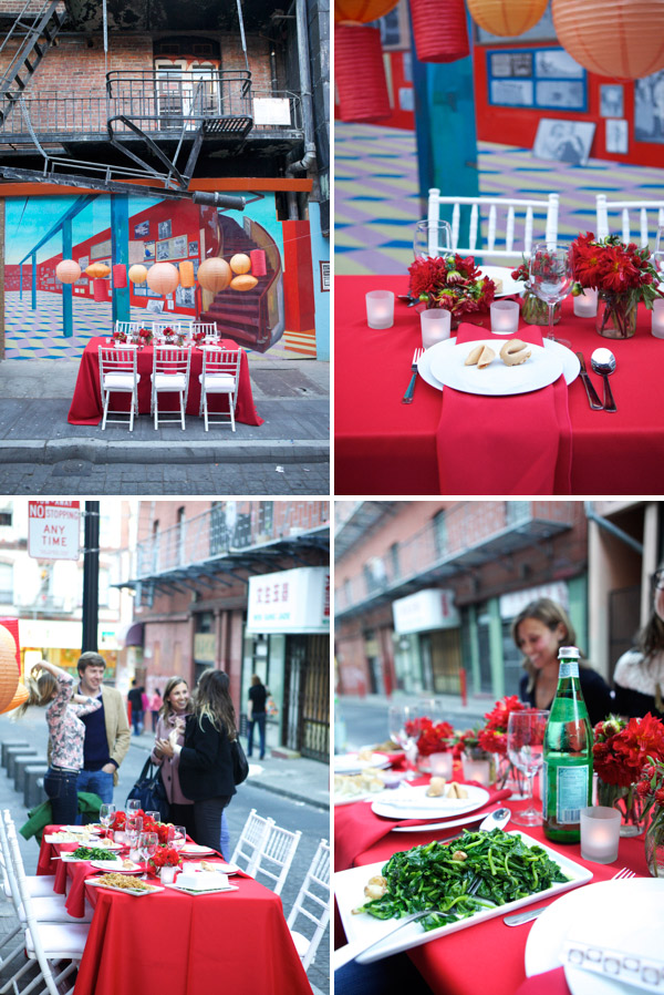 Pop Up Dinner Party Chinatown Alleyway