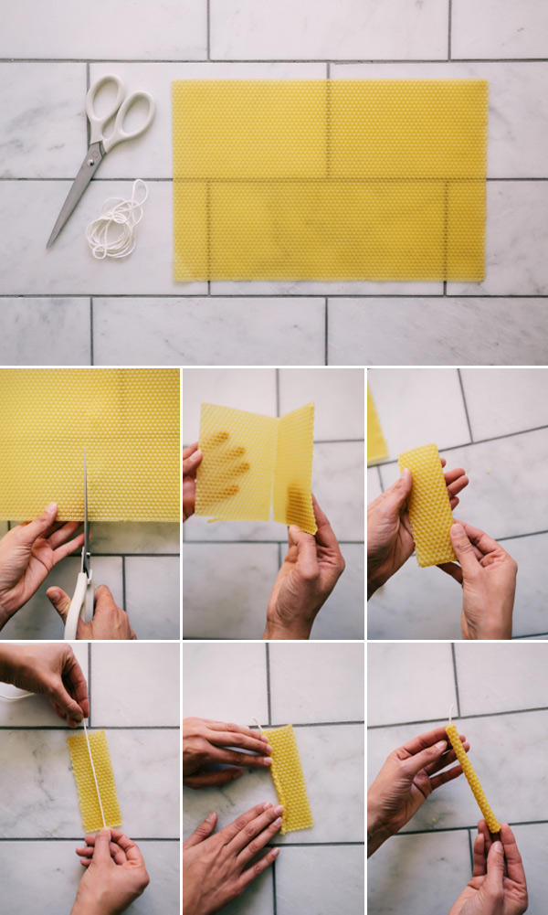 Beeswax Candle DIY