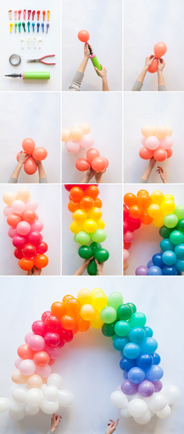 How To Make A Balloon Arch With Strip Step By Step at Susan Wood blog