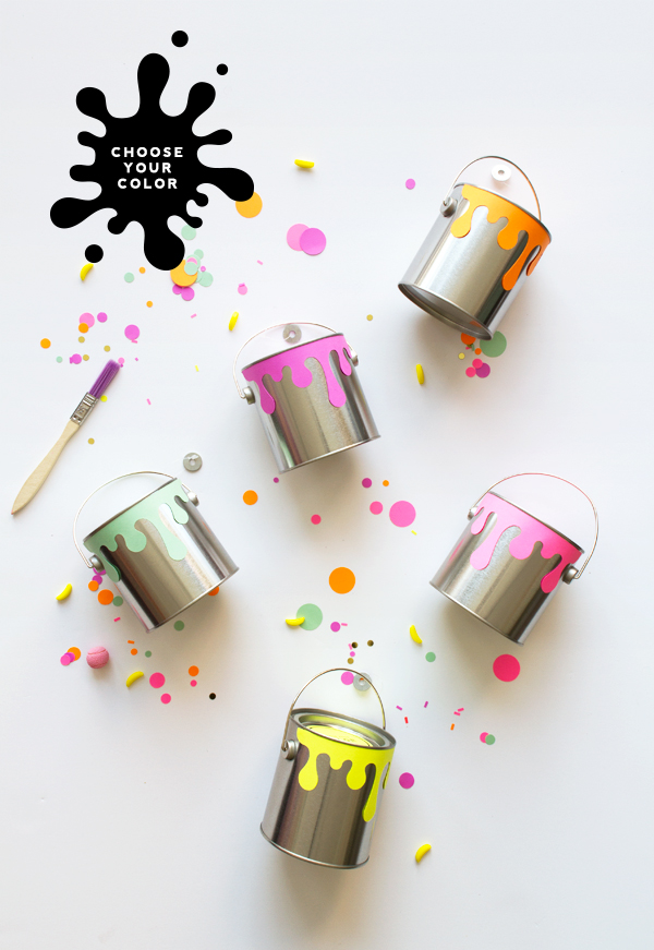 Paint Can Favors