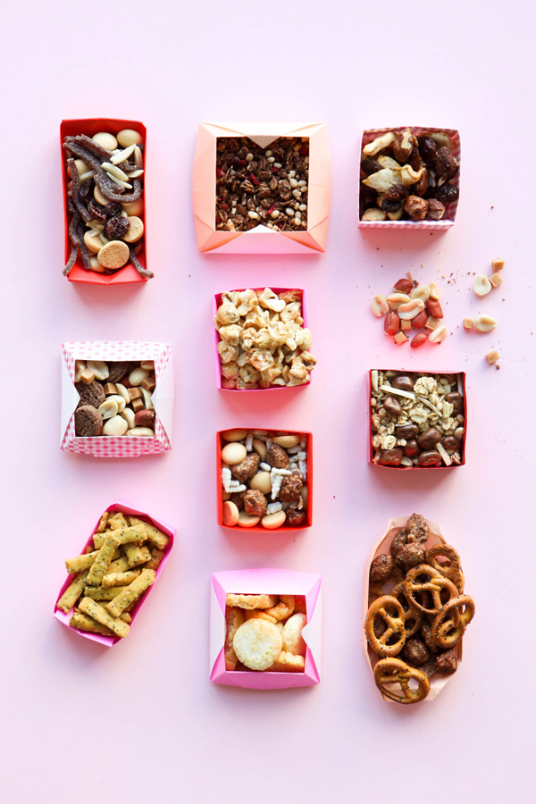 Origami Snack Boxes DIY