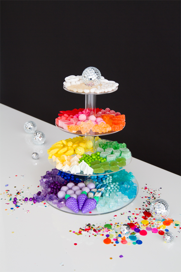 Candy Rainbow Platters 3 Ways