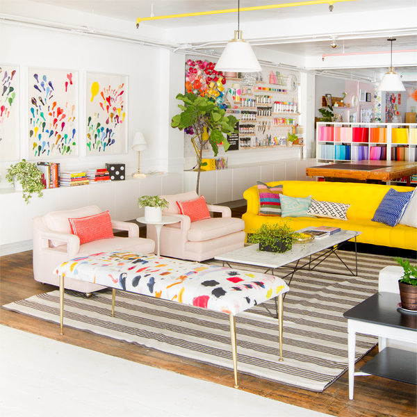 Oh Happy Day Studio Tour Living Room