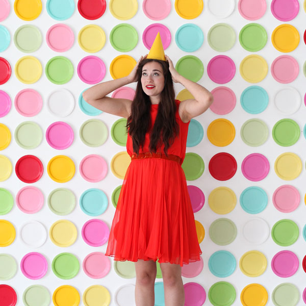 Craftiness Paper Plate Backdrop