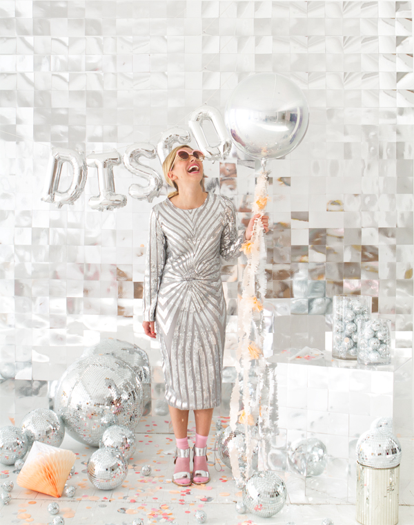 Disco Ball Photobooth Backdrop