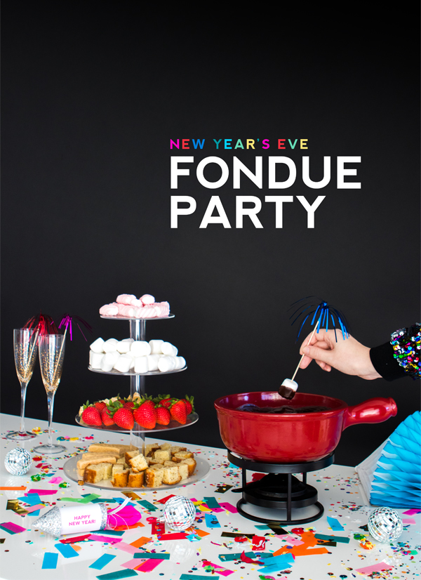 New Year’s Eve Fondue Party Oh Happy Day! Bloglovin’