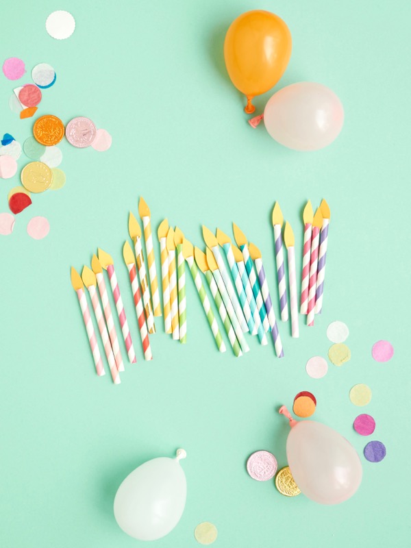 Birthday Candle Cupcake Toppers DIY LaptrinhX