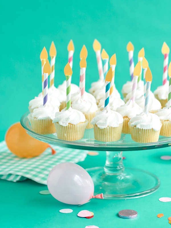 Birthday Candle Cupcake Toppers DIY LaptrinhX