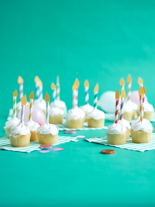 Birthday Candle Cupcake Toppers DIY LaptrinhX