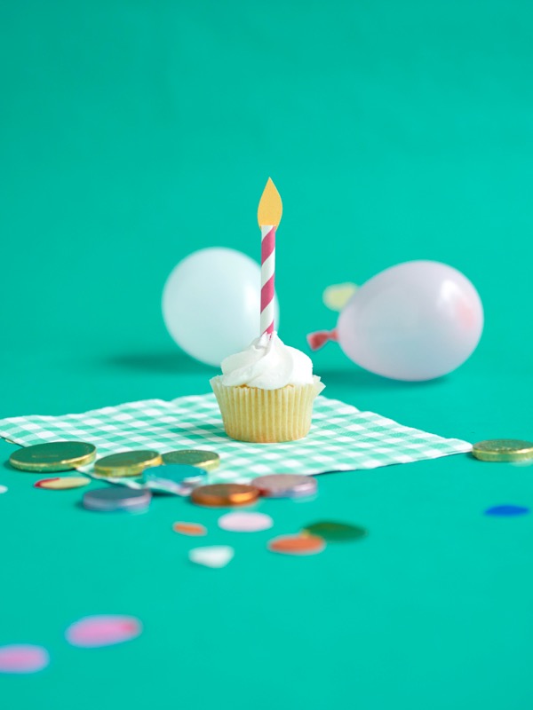 Birthday Candle Cupcake Toppers DIY LaptrinhX
