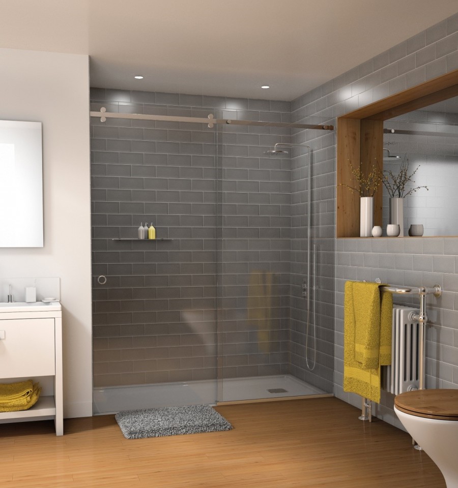 Serenity Sliding Glass Shower Doors C.R. Laurence Sliding Shower Door System Deluxe Serenity Series