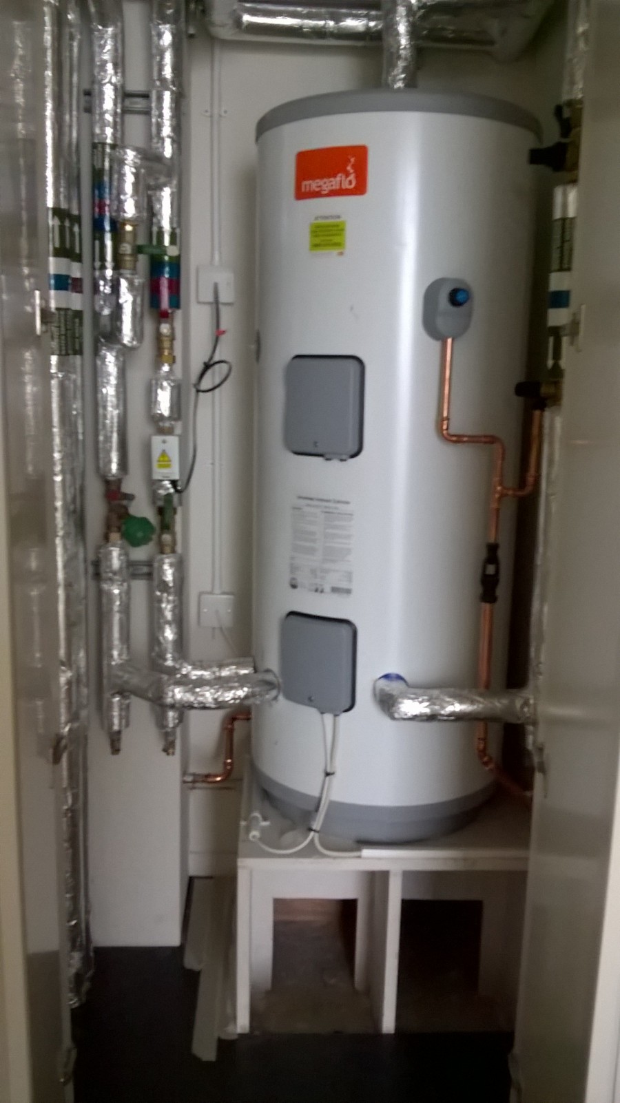 MEGAFLO ECO KEEPS HOT WATER FLOWING ON THE SOUTH BANK Specification