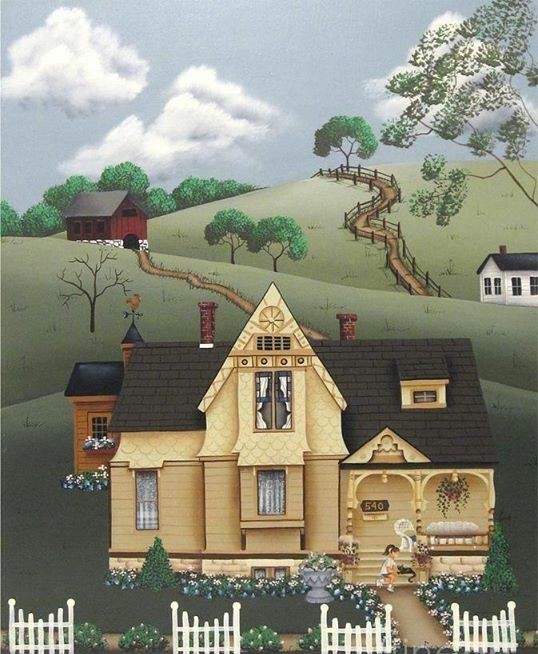 Solve white picket fence jigsaw puzzle online with 63 pieces