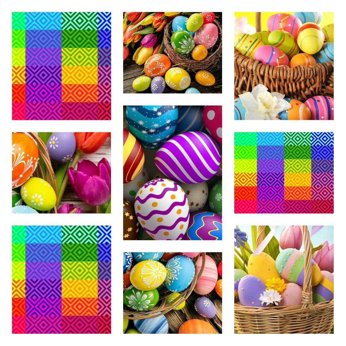 Solve Memories of Easter 🐣 jigsaw puzzle online with 81 pieces