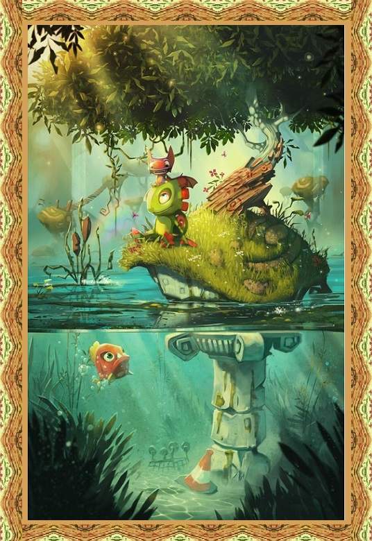 Solve Fishing Buddies jigsaw puzzle online with 117 pieces