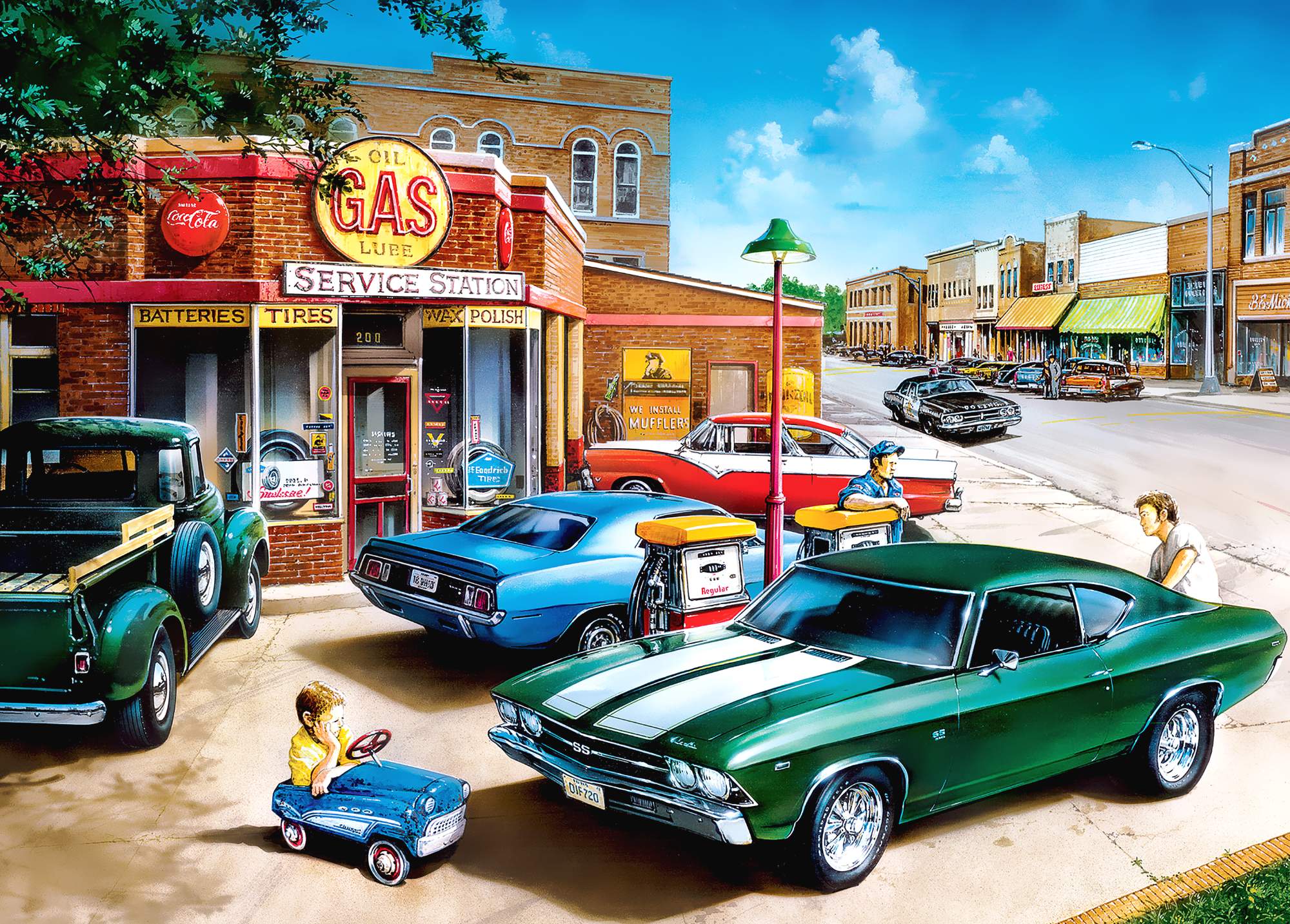 Jigsaw Puzzle 352 pieces Muscle Car Dreams Jigidi
