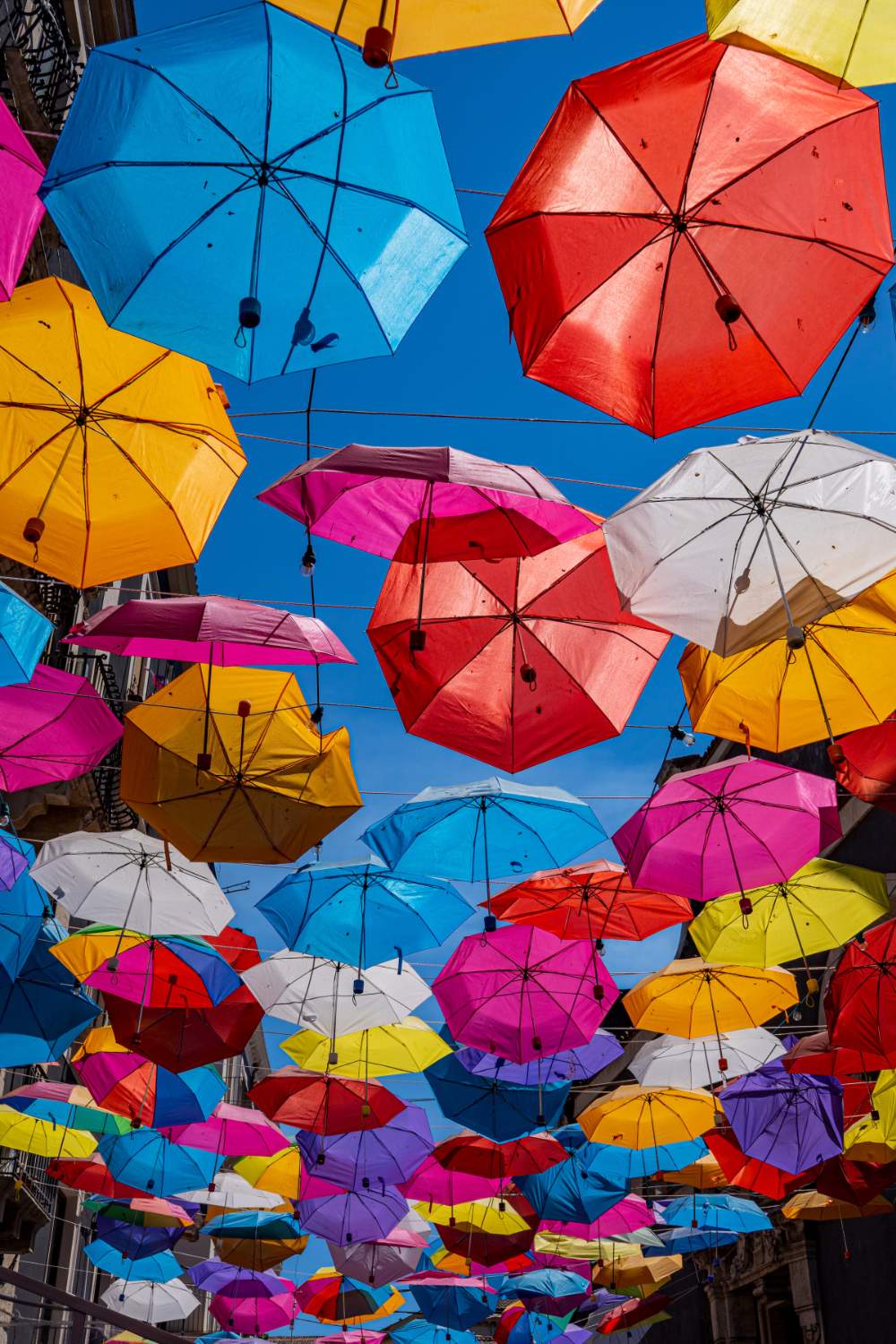 Jigsaw Puzzle Umbrellas! 126 pieces Jigidi