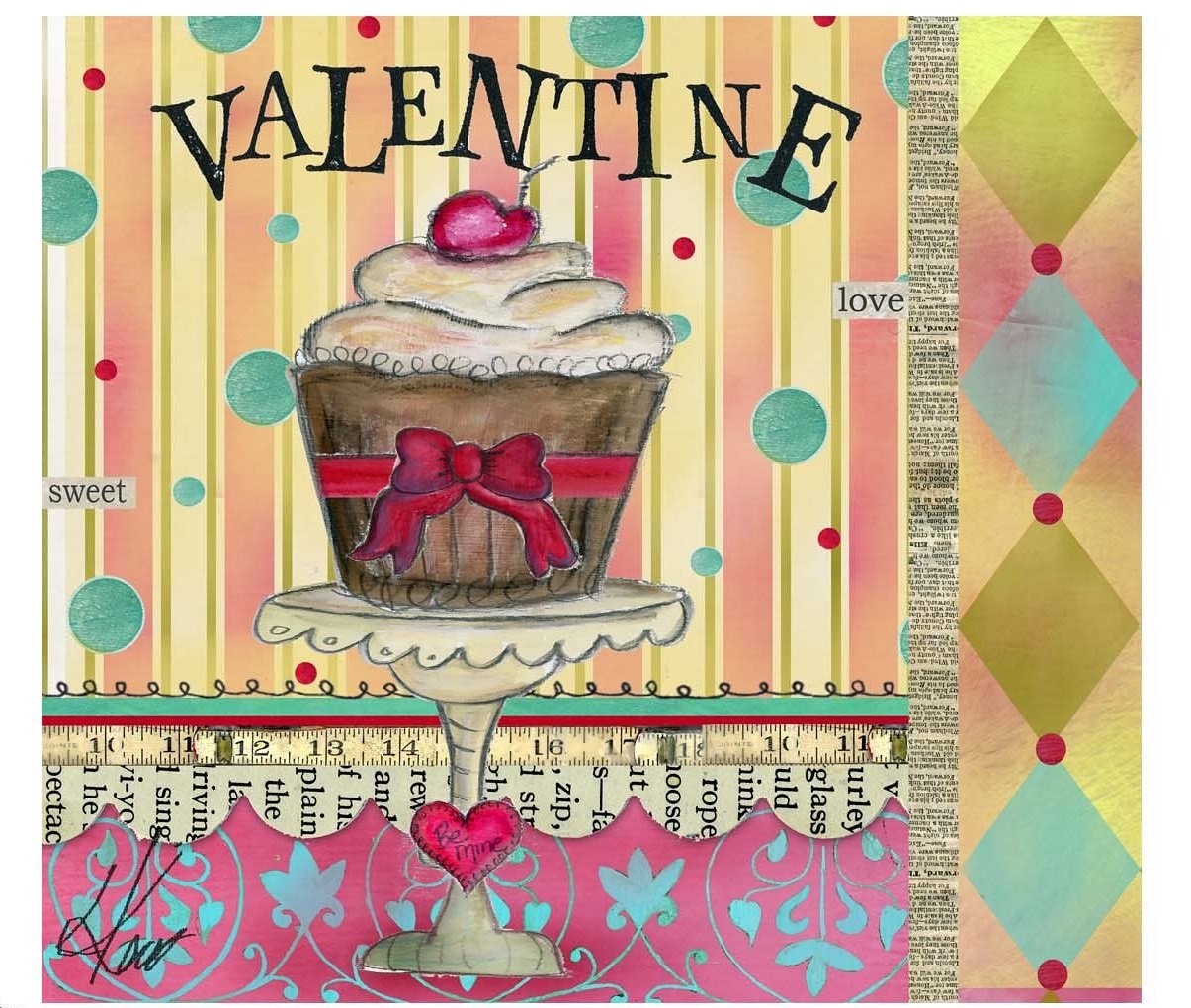 Solve VALENTINE jigsaw puzzle online with 252 pieces