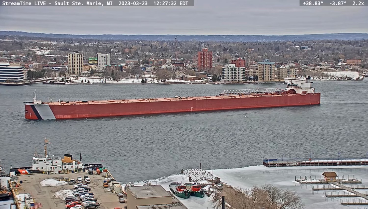 Solve Edwin H Gott, Sault Ste. Marie, March 23, 2023 jigsaw puzzle