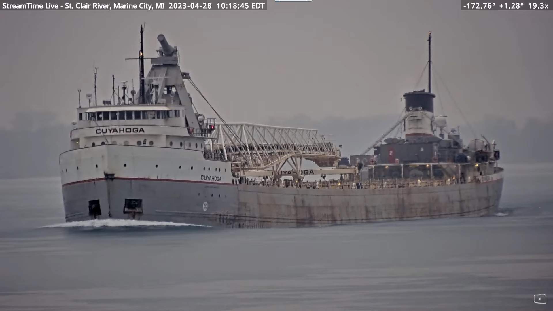 Solve Cuyahoga (CA) Great Lakes Freighter Marine City, MI (202304