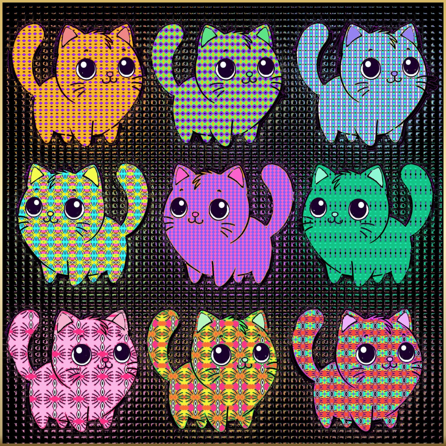 Solve A LITTER (PATTERNED) jigsaw puzzle online with 400 pieces