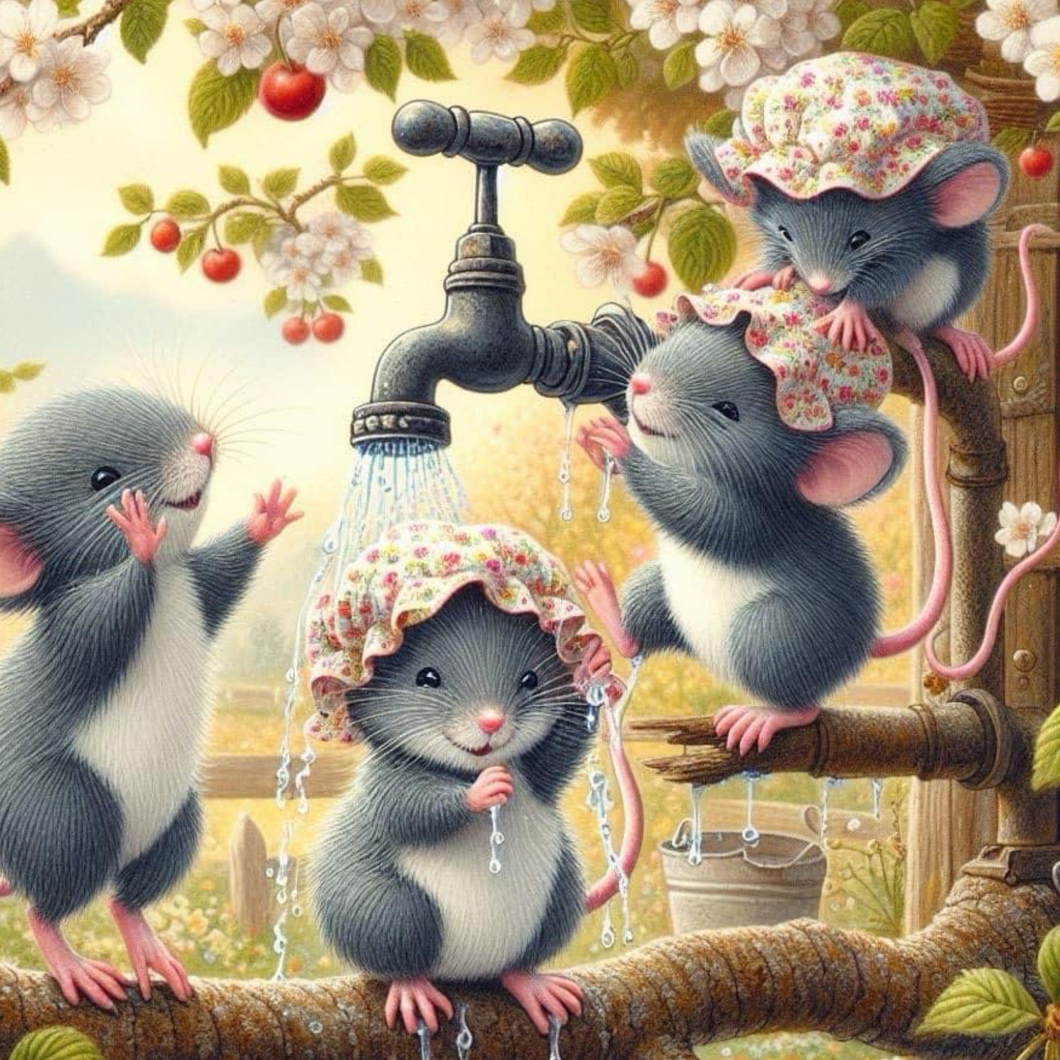 Solve Getting Wet jigsaw puzzle online with 306 pieces