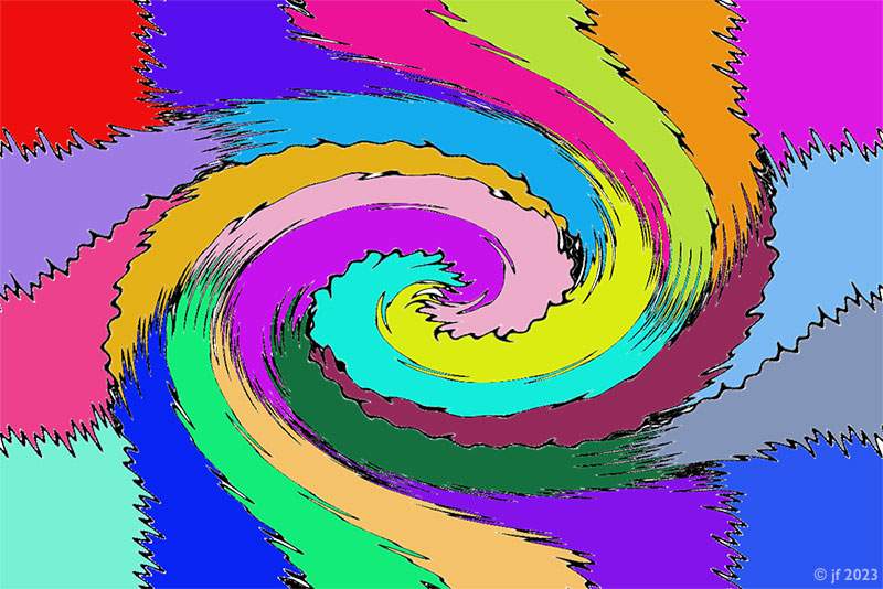 Solve Abstract jigsaw puzzle online with 35 pieces