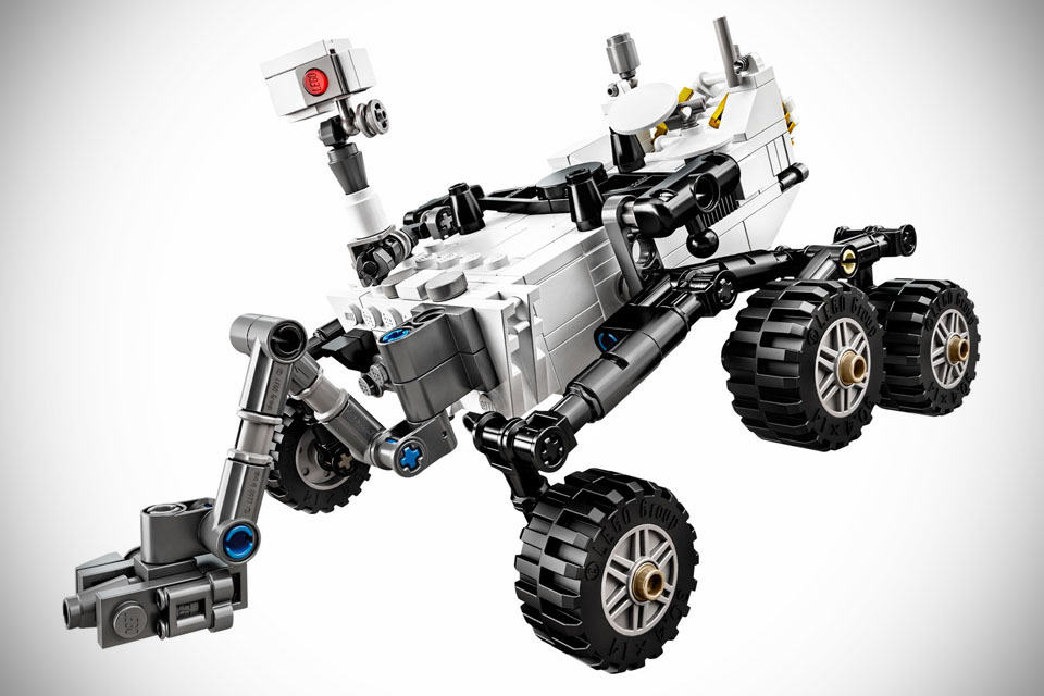 LEGO NASA Mars Science Laboratory Curiosity Rover SHOUTS