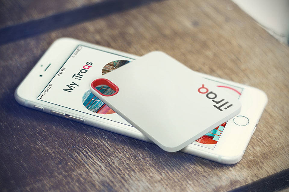 This Credit Cardsize Tag is a Global Tracking Device That Can Be Found