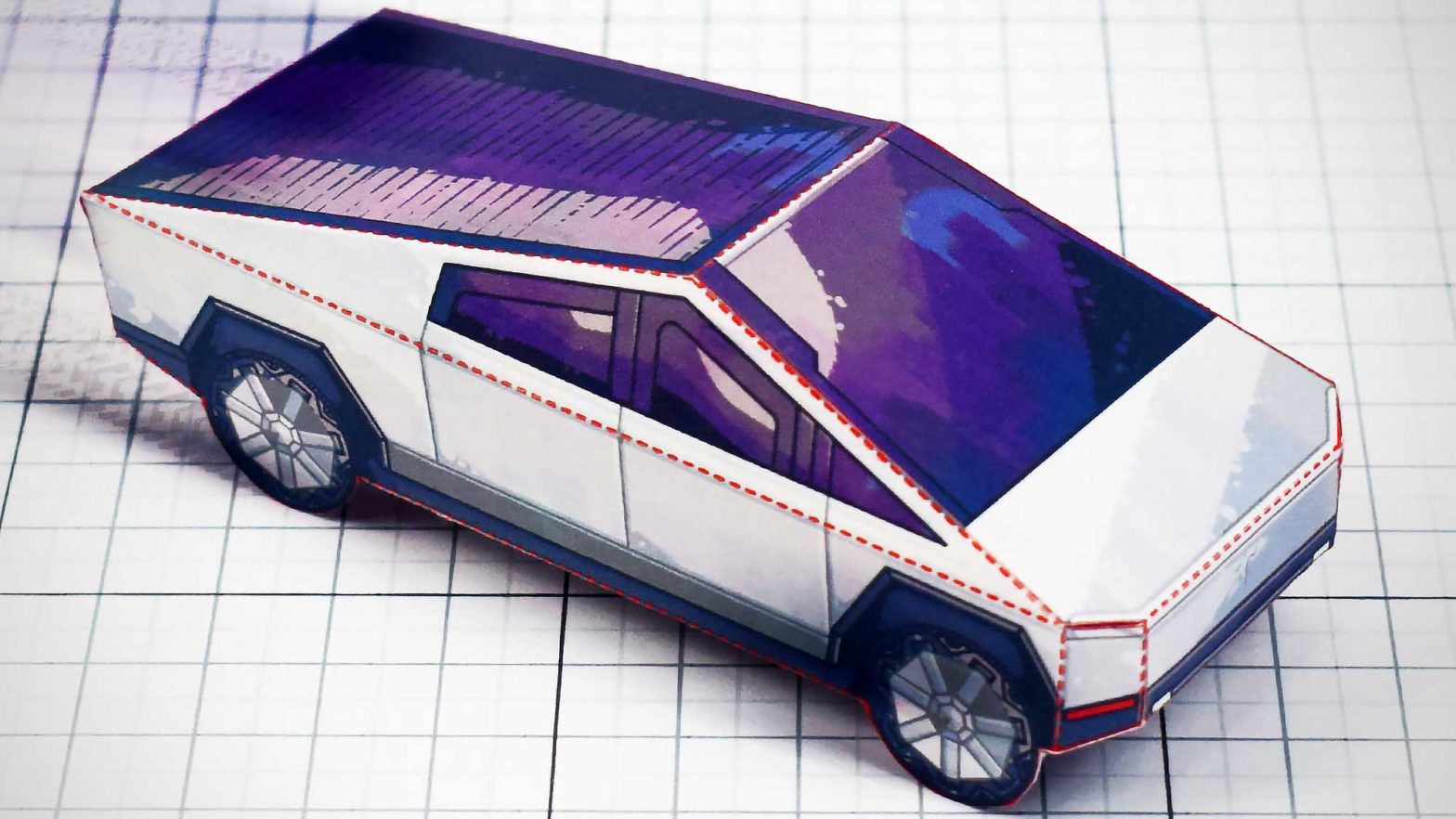 Before A Cybertruck Model Kit Comes Along, You'll Have To Make One Out