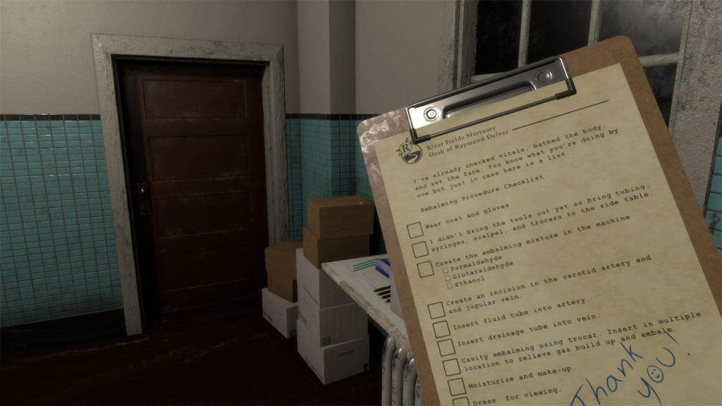 The Mortuary Assistant Lets You Assume The Role Of A